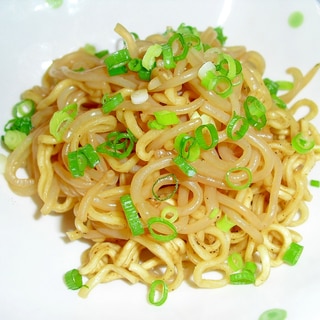 おつまみに♪我が家の“しらたき入り焼きラーメン”